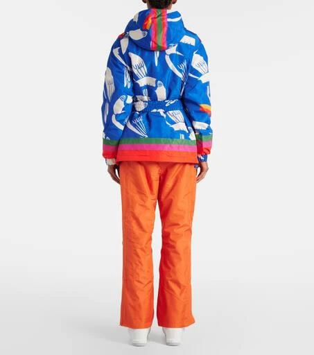 Farm Rio Colorblocked printed ski jacket 3