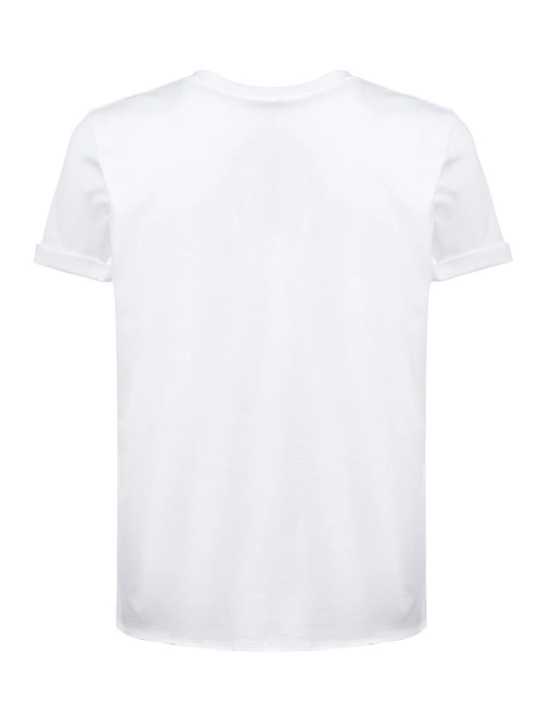 Yves Saint Laurent Saint Laurent Logo Printed Crewneck T-Shirt 2