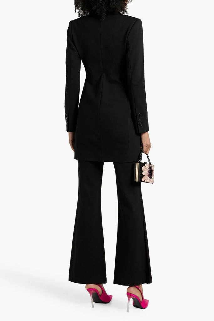 Diane von Furstenberg Virginia double-breasted crepe blazer 3