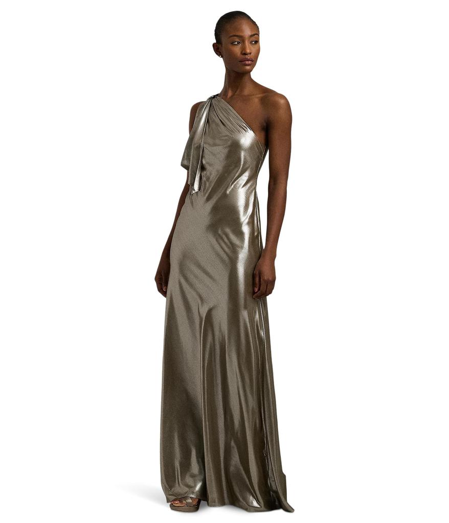 Lauren Ralph newest Lauren Metallic dress