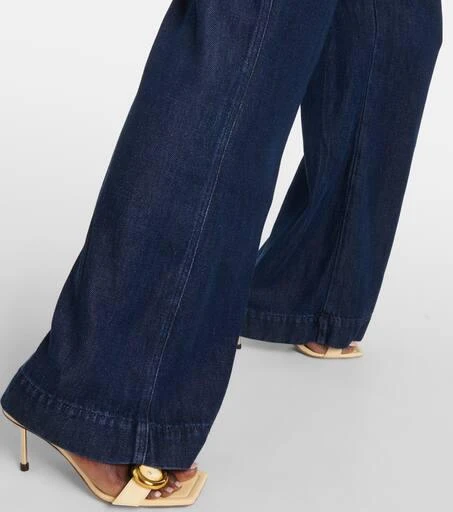 7 For All Mankind High-rise wide-leg jeans 5