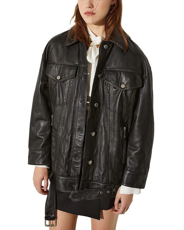 MAX&Co Begonia Leather Jacket 1