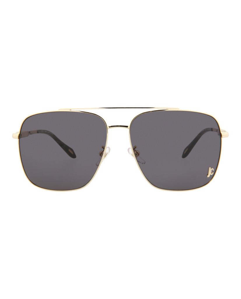 Just Cavalli Aviator-Frame Metal Sunglasses