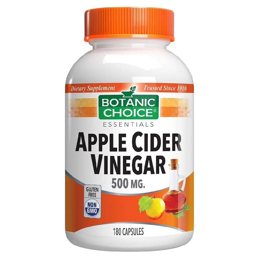 Botanic Choice Apple Cider Vinegar 500 mg Capsules 1
