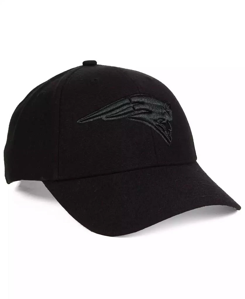 47 Brand New England Patriots Black 
Black MVP Strapback Cap 3