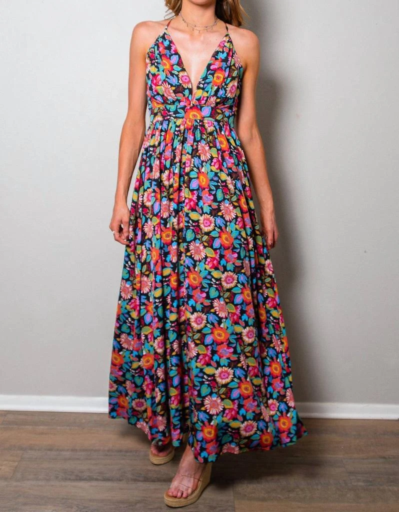 Sweet Generis Sweet Generis - Plenty Of Petals Floral Maxi Dress 4