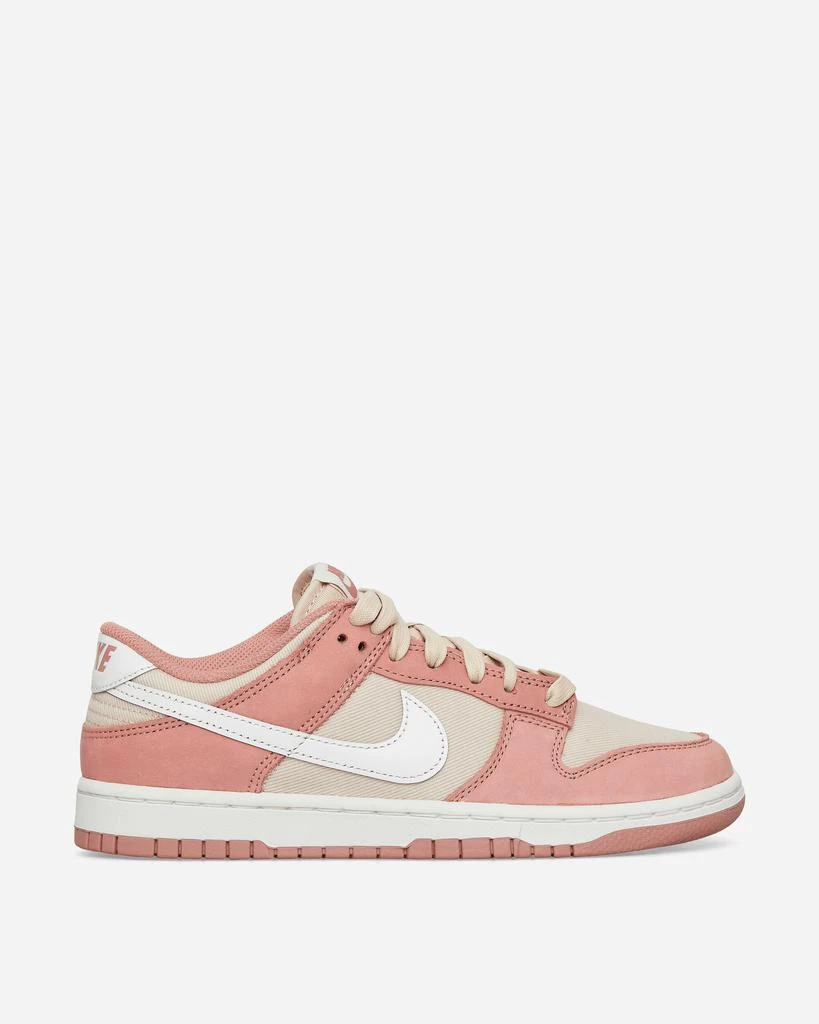 NIKE Dunk Low Retro PRM Sneakers Red Stardust / Summit White 1
