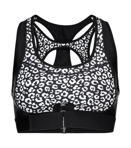 Adam Selman Sport Contour leopard-print sports bra 1