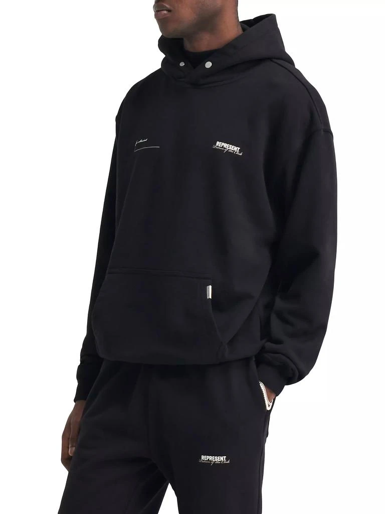 Represent Patron Of The Club Cotton Hoodie 5