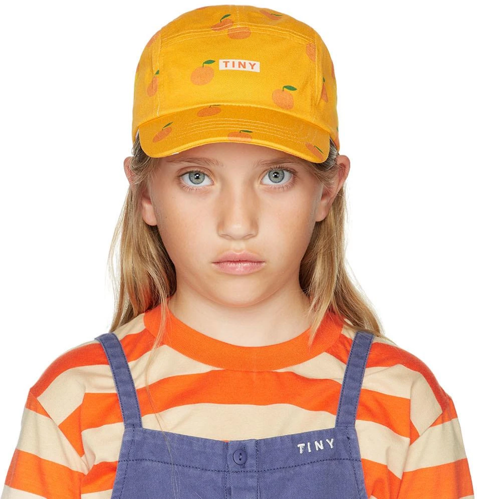 Tinycottons Kids Yellow Oranges Cap 1