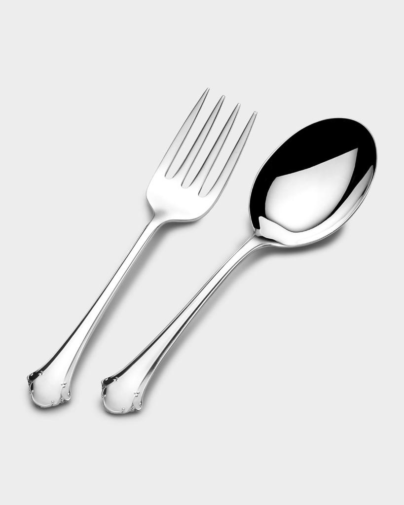 Towle Silversmiths Chippendale 2-Piece Baby Set