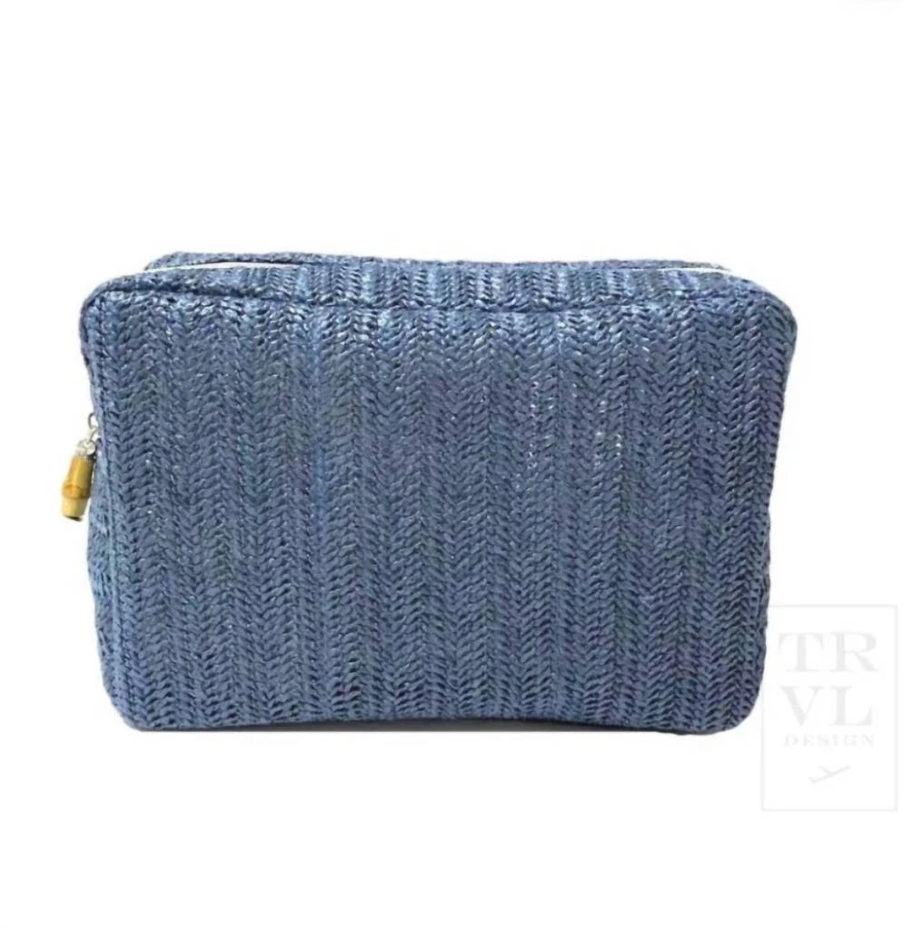 TRVL Design Trvl Design - Big Glam Straw Cosmetic Bag