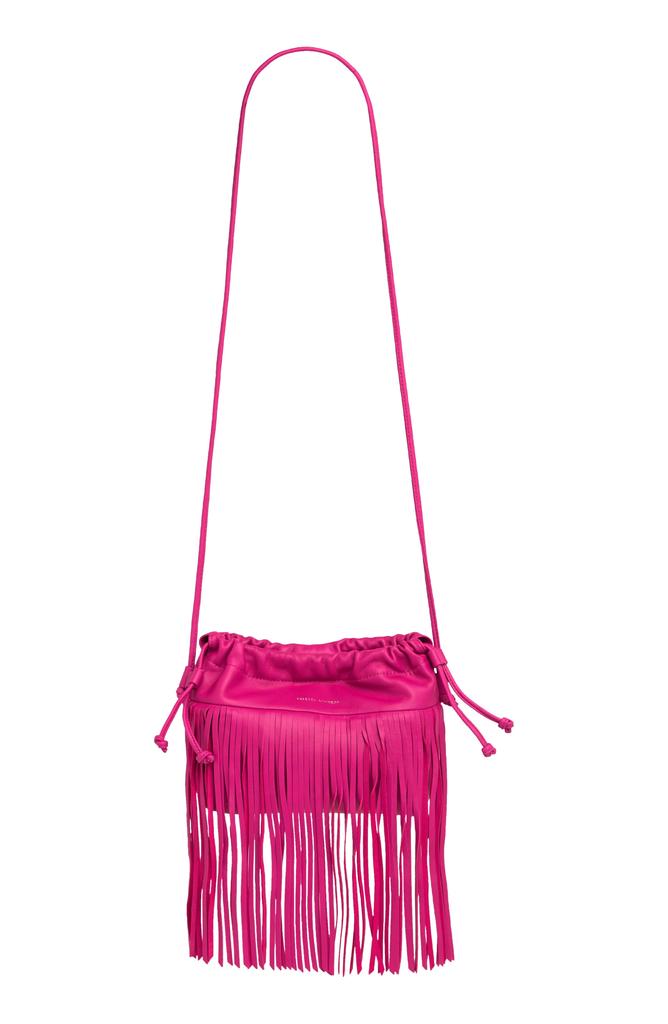 Rebecca Minkoff Fringe Night Out Leather Crossbody Bag