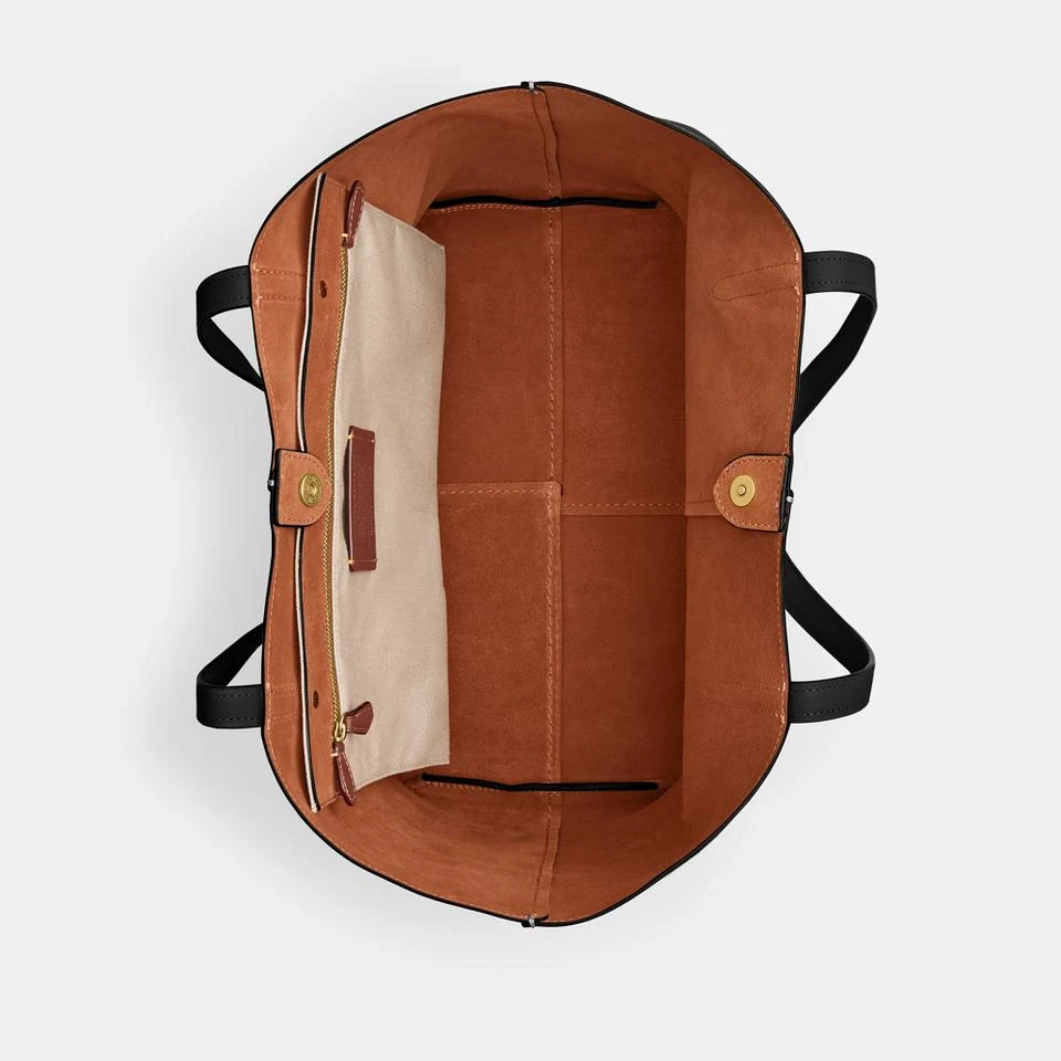Coach Coach North 32 Leather Tote Bag 4