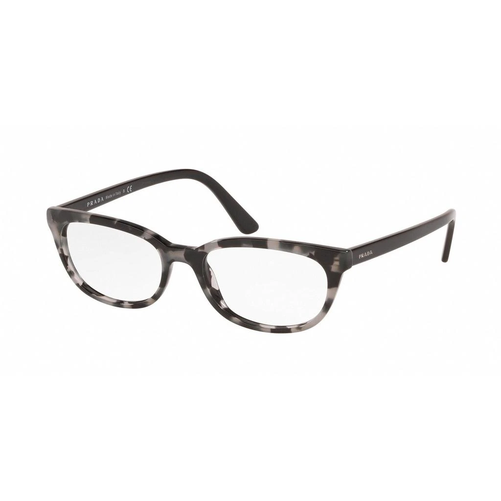 Prada Prada Women's Eyeglasses - Spotted Black Rectangular Frame | PRADA 0PR13VV 5101O151 1