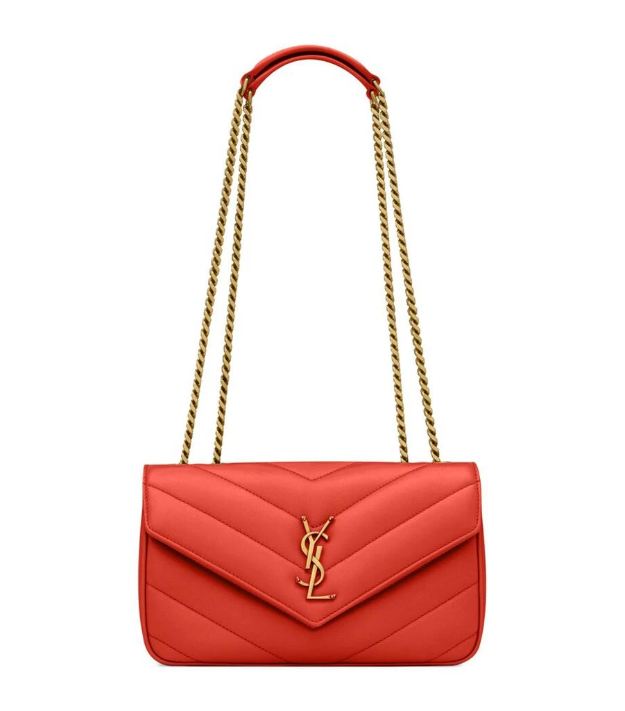 Yves Saint Laurent Small Leather Loulou Shoulder Bag 1