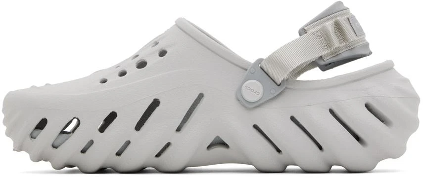 Crocs Gray Echo Clogs 3