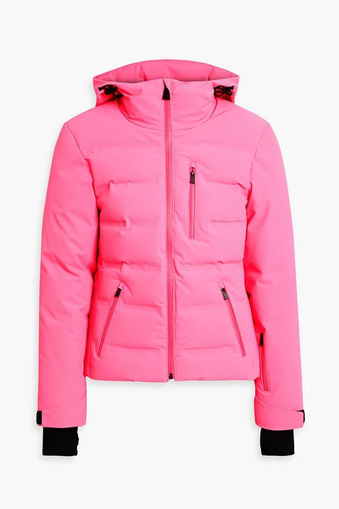 Aztech Mountain Nuke Suit neon quilted down ski jacket 1