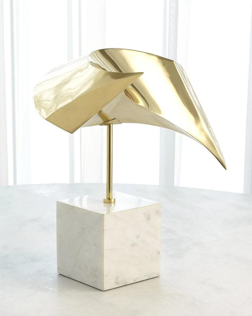 Global Views Wave Sculpture - 19" 3