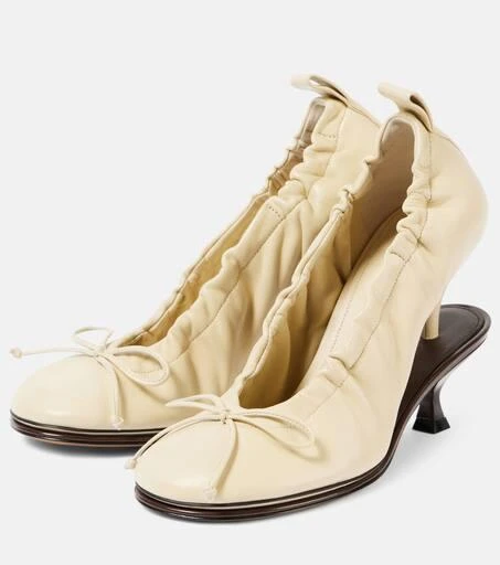 Jacquemus Double leather pumps 4