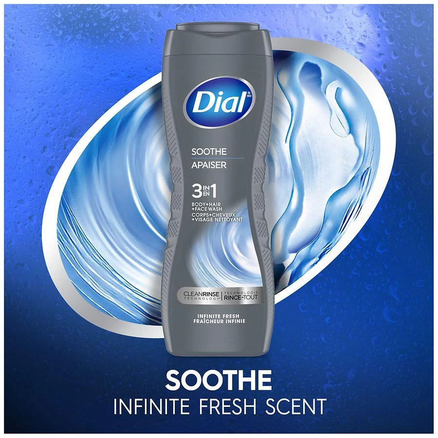 Dial Men 3 in 1 Body Wash Soothe 5