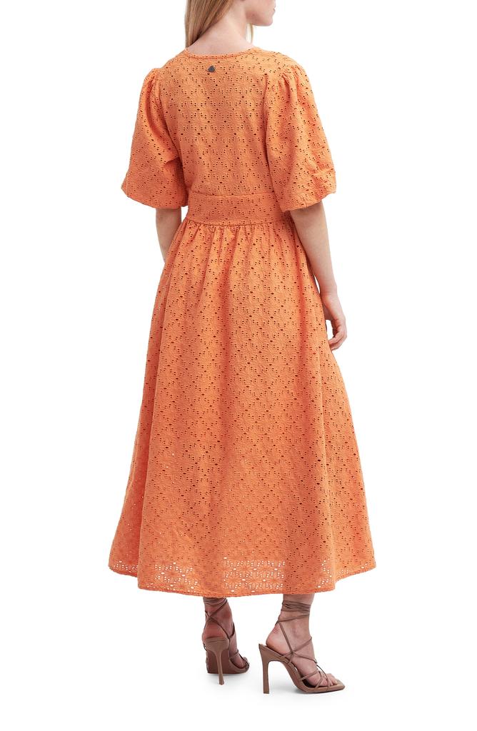 Barbour Kelley Eyelet Cotton Midi Dress