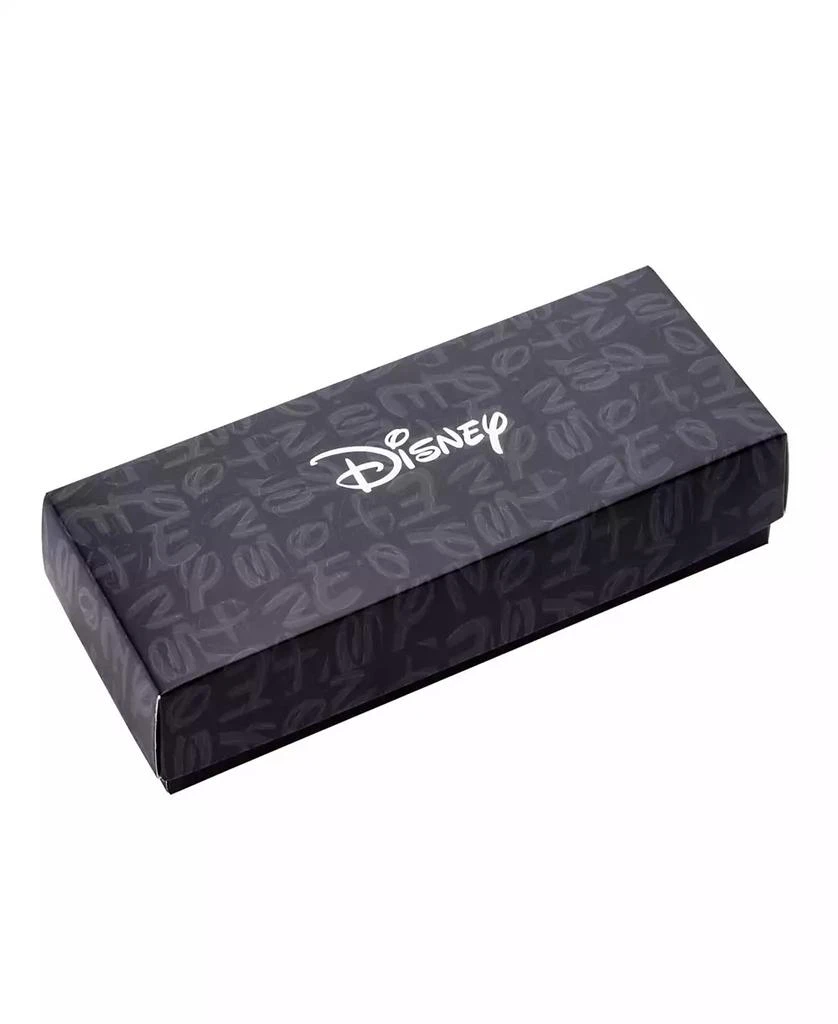 ewatchfactory Women's Disney Cruella Alloy Black Leather Strap Watch 38mm 5