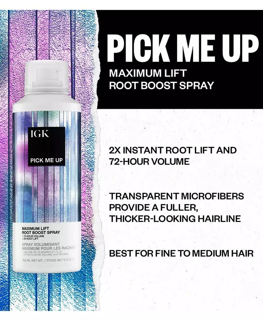 IGK Hair Pick Me Up Maximum Lift Root Boost Spray 6