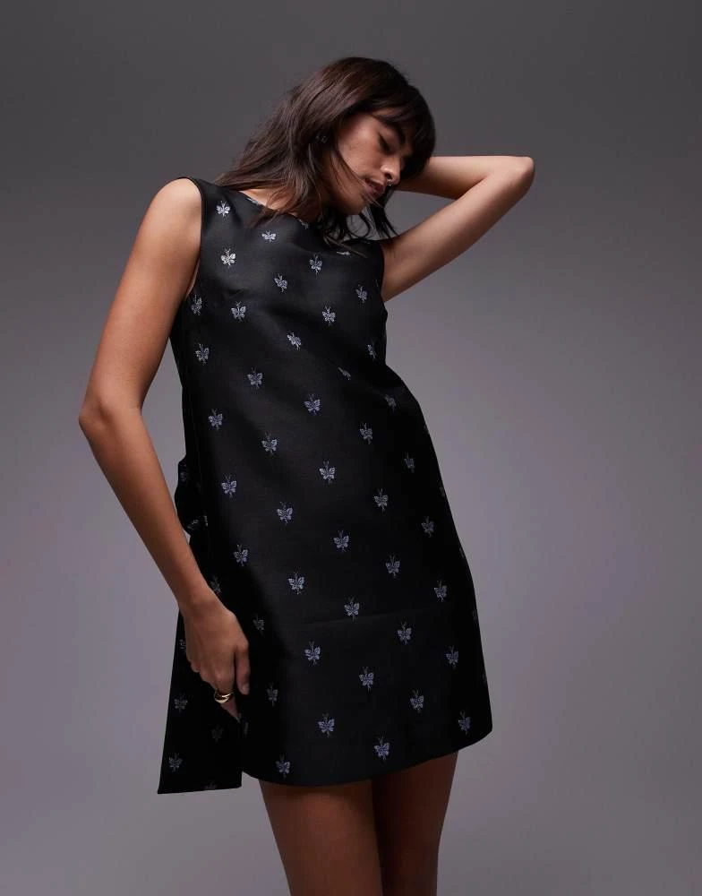 and other stories black dress & Other stories cupro little black dress Small – The Leftovers main image 1