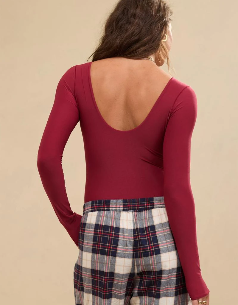 Aerie SMOOTHEZ Long Sleeve Bodysuit 1