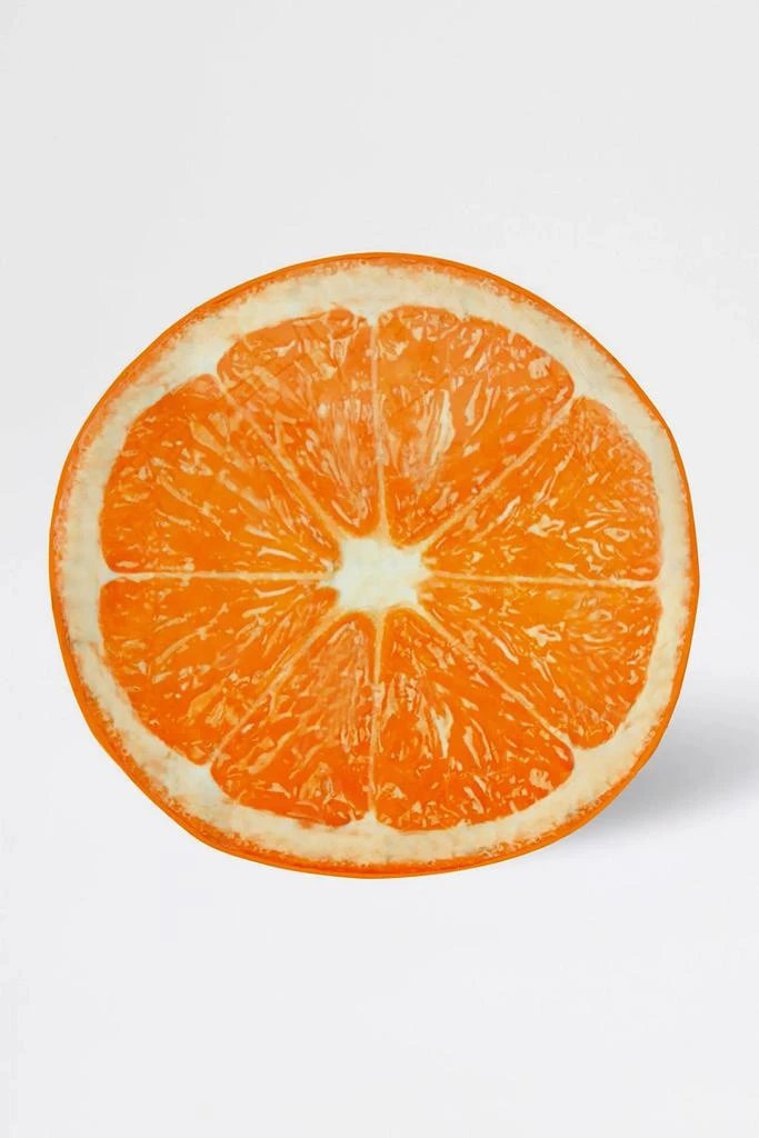 Urban Outfitters Fruit Slice Round Fleece Throw Blanket 5