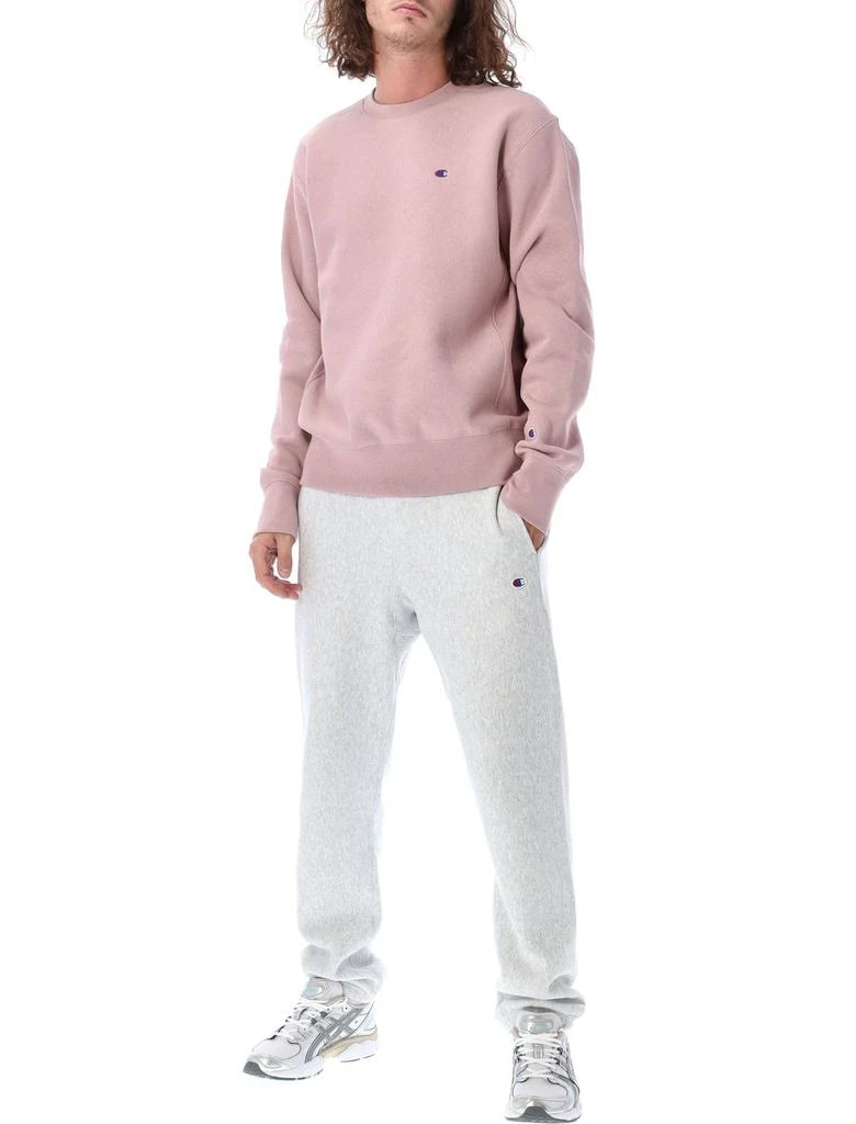 CHAMPION Champion Logo Embroidered Crewneck Sweatshirt 4