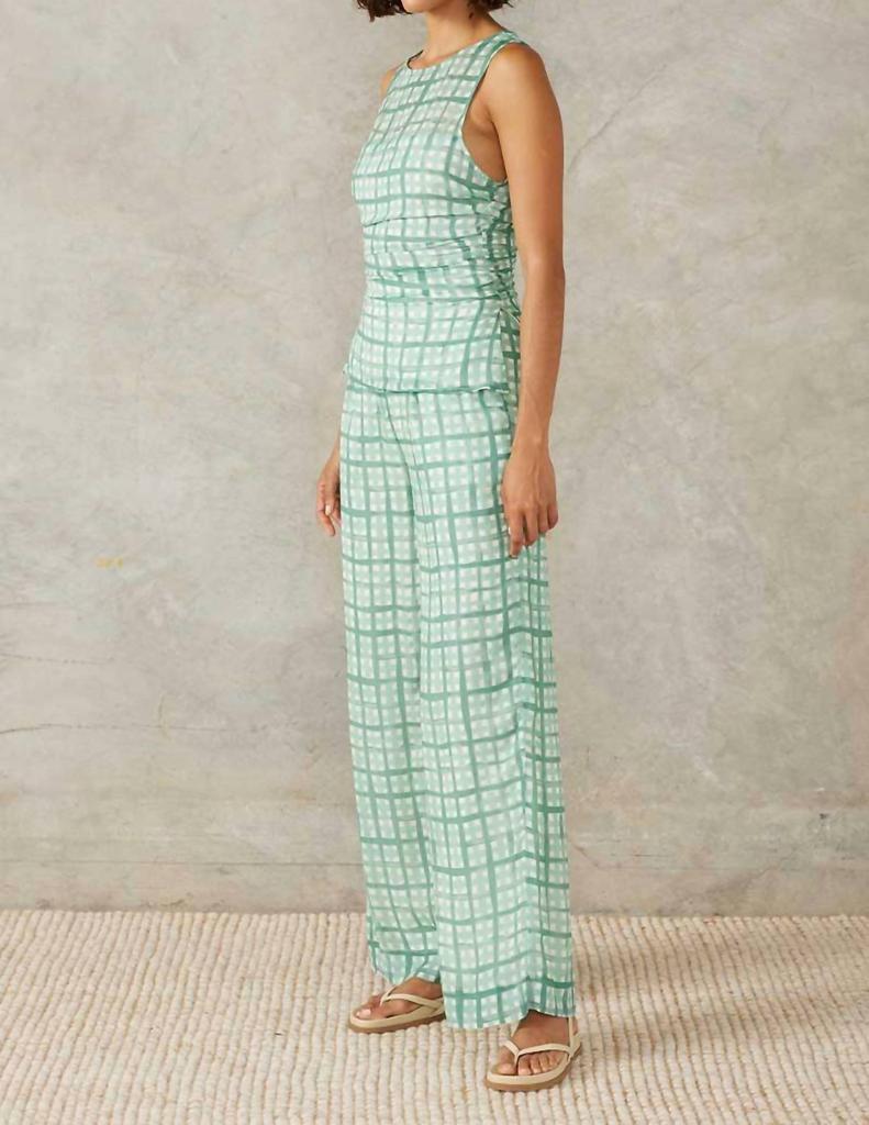 green emerald velvet dress Mon Renn Trace Knit Midi Dress in Sage – Hills Shire Hire main image 0
