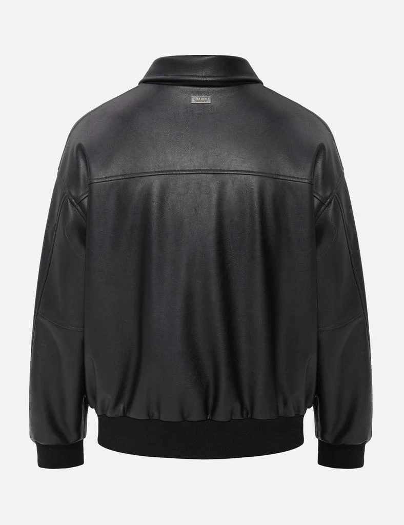 Team Wang Choices Faux Leather Padded Jacket 2