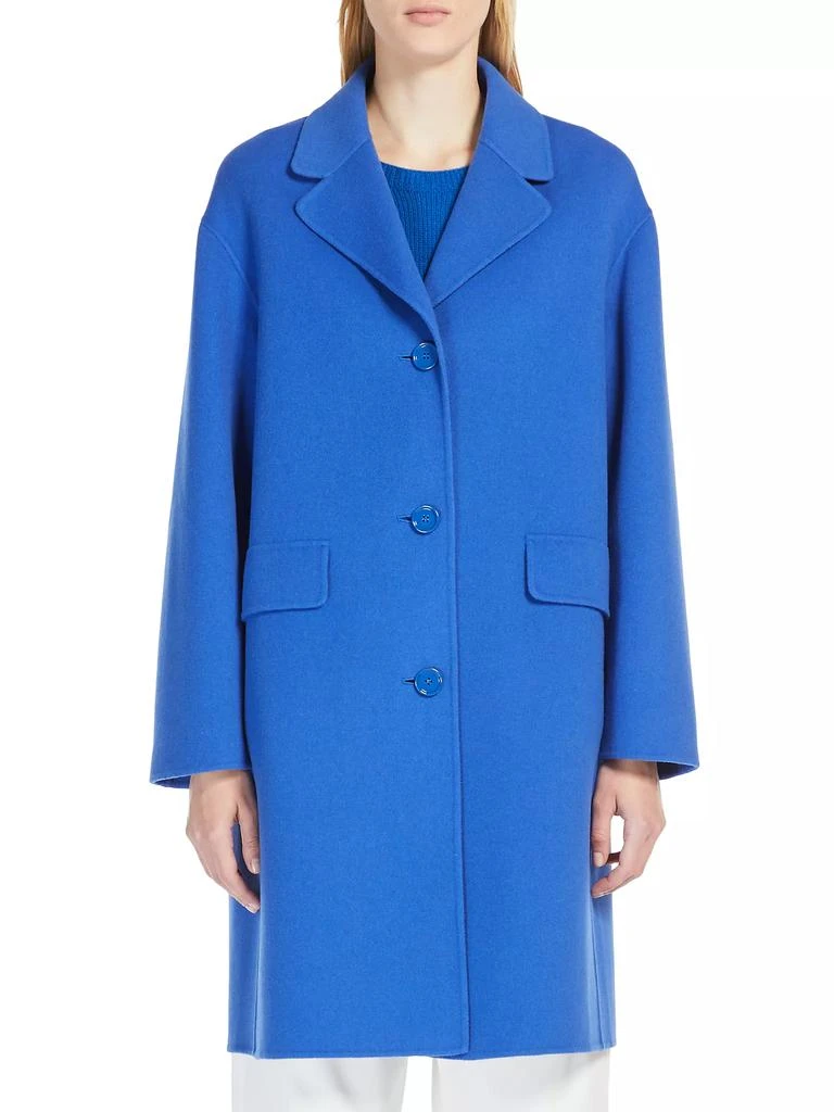 Max Mara Cielo Single-Breasted Wool Coat 3