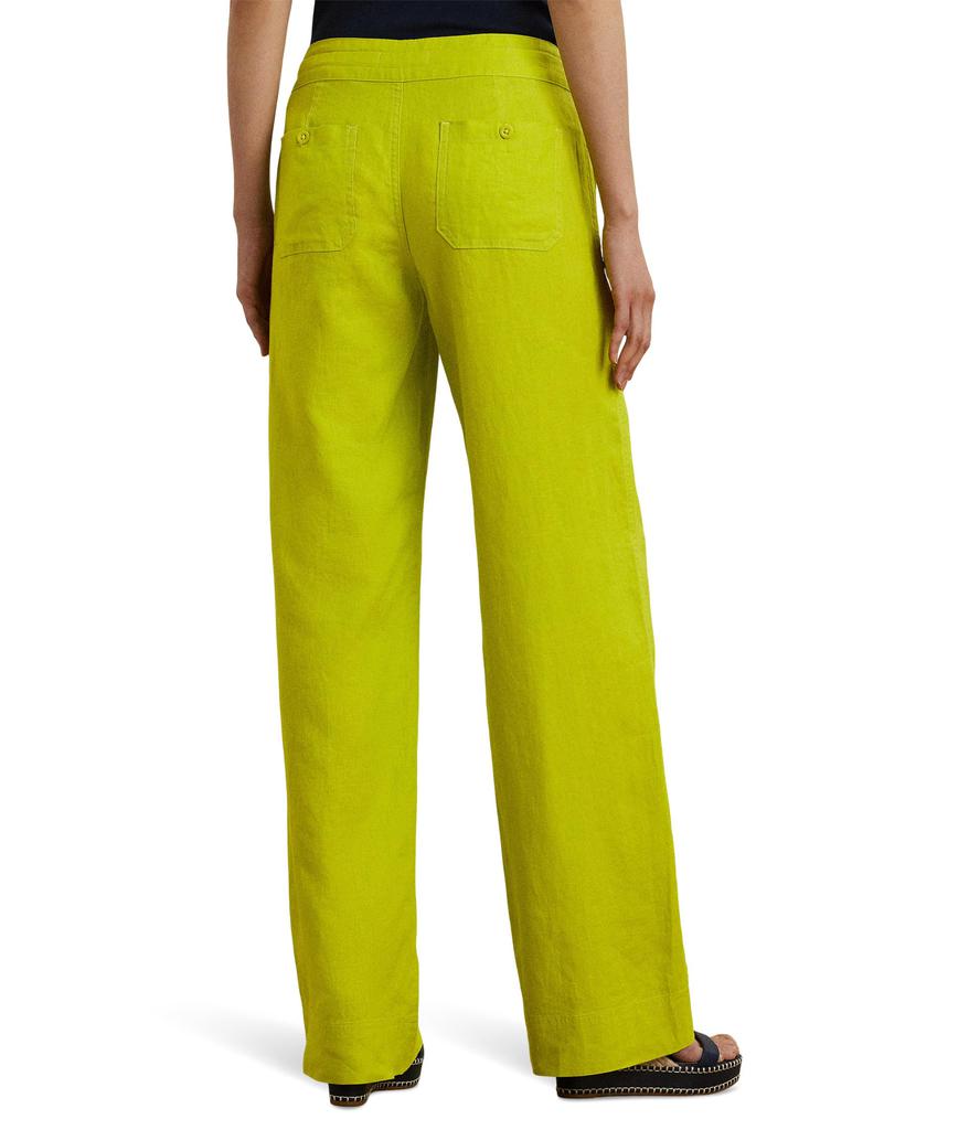 Ralph Lauren Linen Wide-Leg Pants