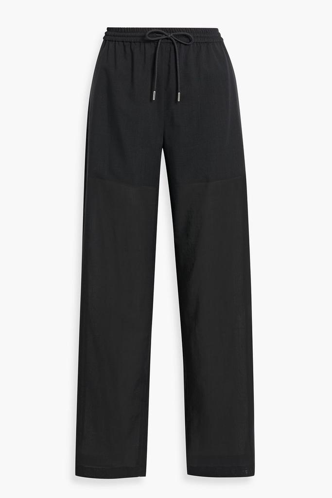 Theory Wool-blend wide-leg pants