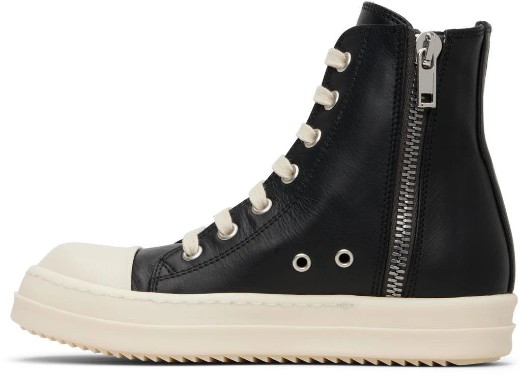 Rick Owens Kids Black Hollywood Sneaks Sneakers 3