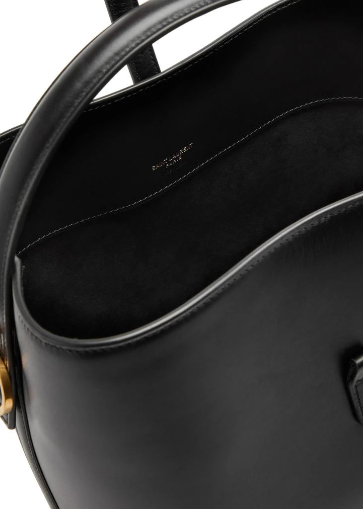Yves Saint Laurent Le 37 small leather bucket bag 4