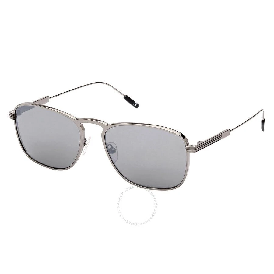 Ermenegildo Zegna Ermenegildo Zegna Smoke Mirror Sport Sunglasses EZ0219 08C 56 1