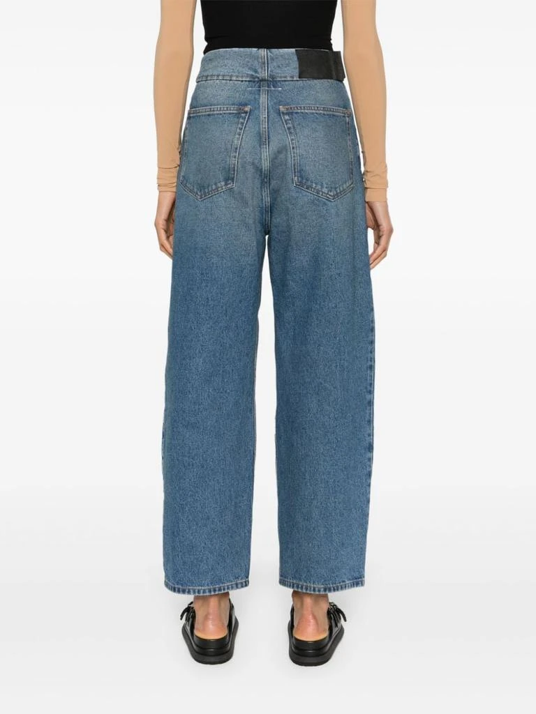 MM6 MM6 MAISON MARGIELA - Wide-leg Denim Jeans 5
