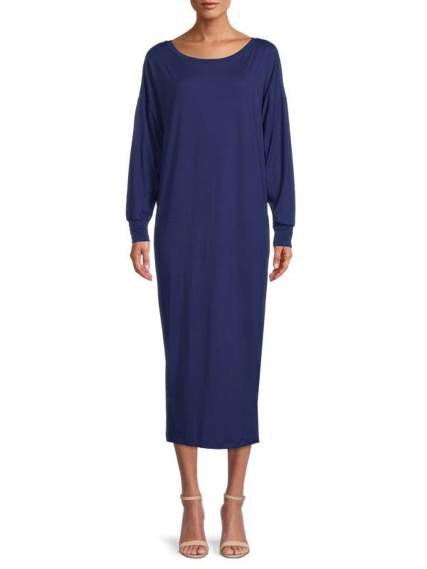 Renee C. Oversized Batwing Maxi Dress 1
