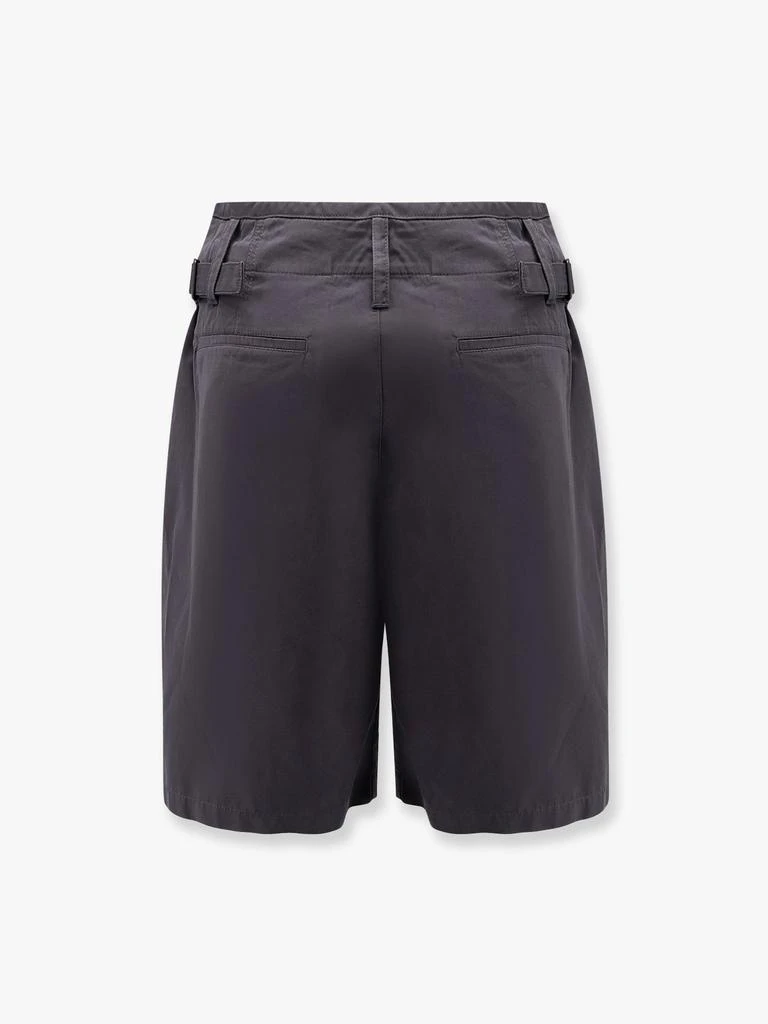 Lemaire Cotton shorts with maxi pleats 4