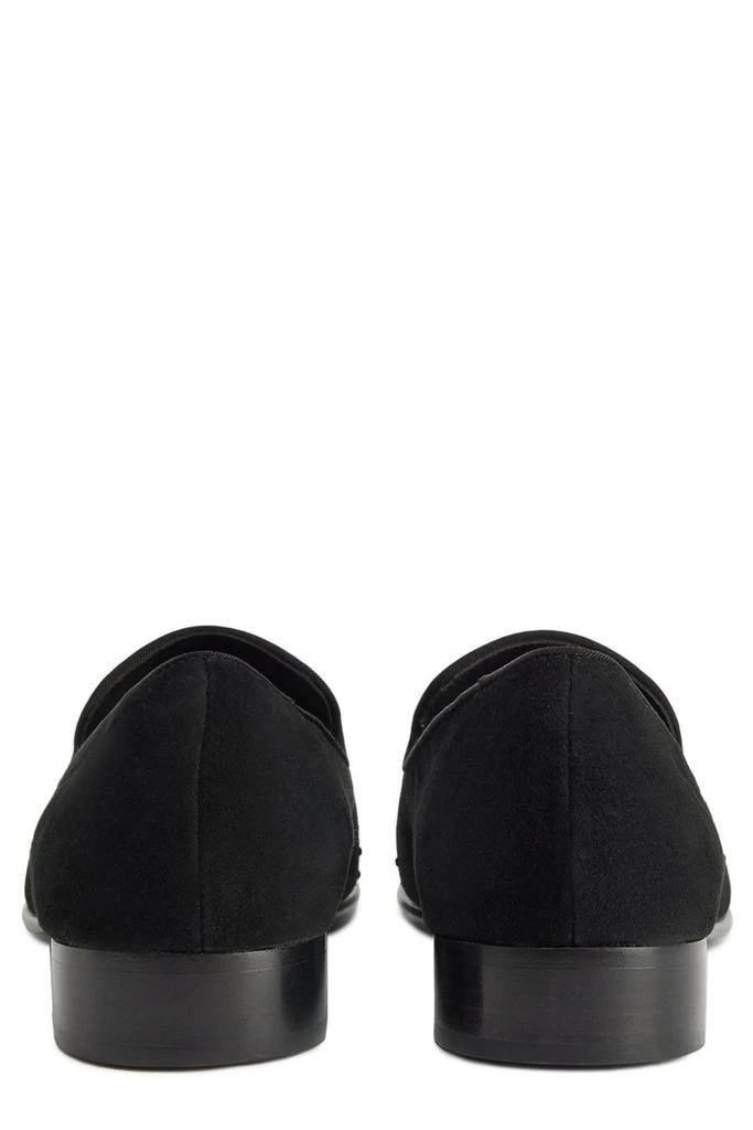 Giuseppe Zanotti Giuseppe Zanotti Axelton Grosgrain-Trimmed Loafers 3