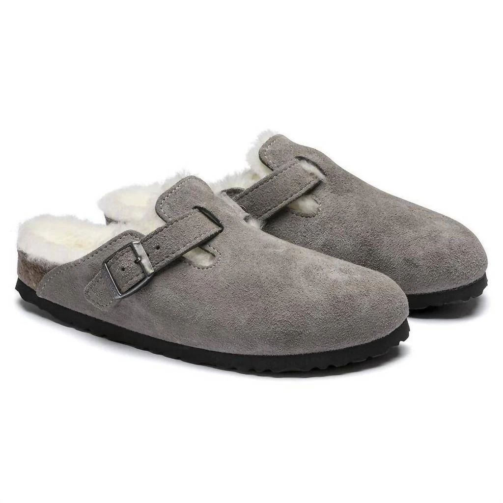 Birkenstock Birkenstock - Unisex Boston Fur Coin Shearling Clog 3
