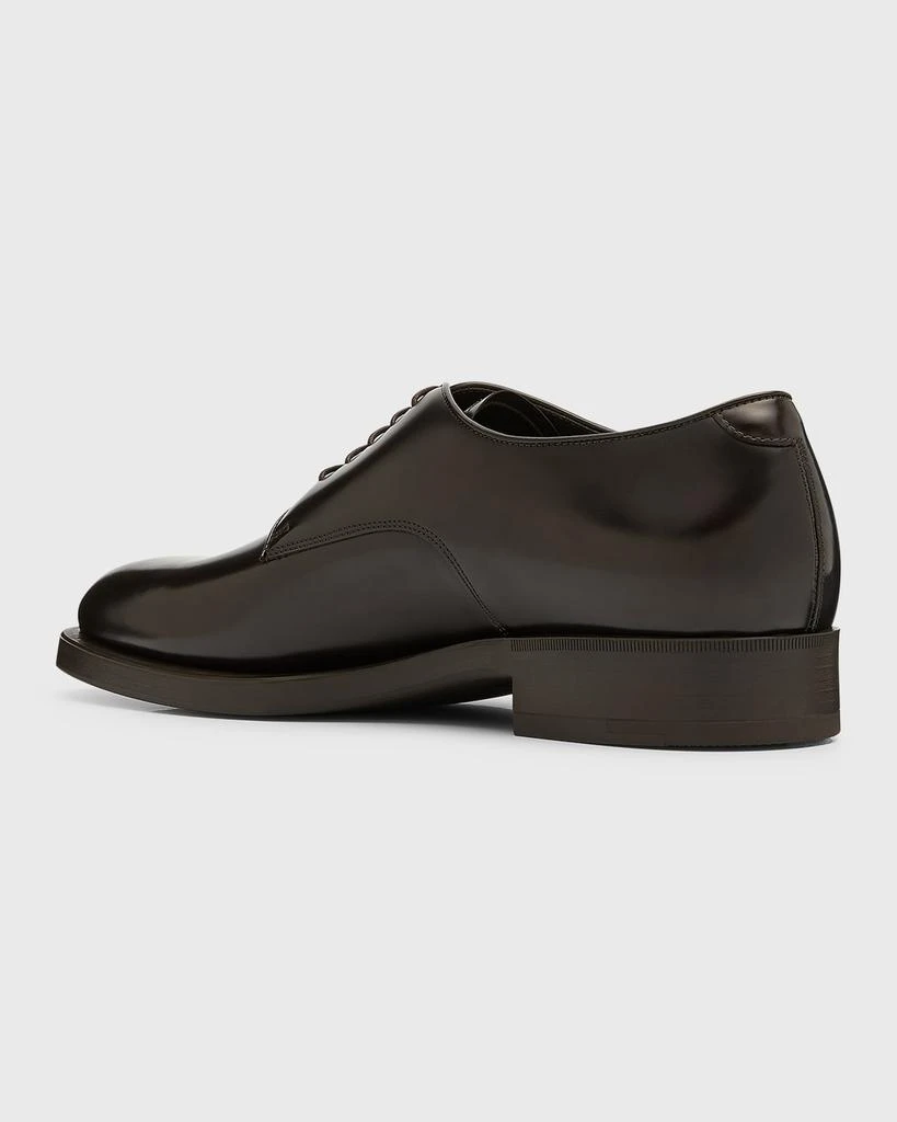 Giorgio Armani Men's Leather Derby Shoes 4