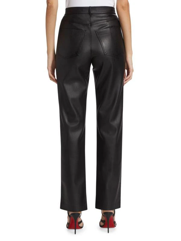 Susana Monaco Faux Leather Slim Fit Pants 2