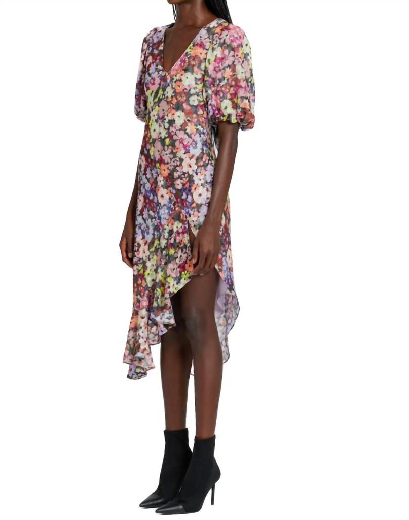 Amanda Uprichard Glenna Dress In Zahra Fleur