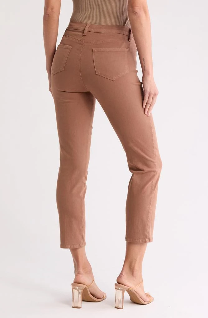 L'Agence Alexia High Waist Crop Cigarette Jeans 2