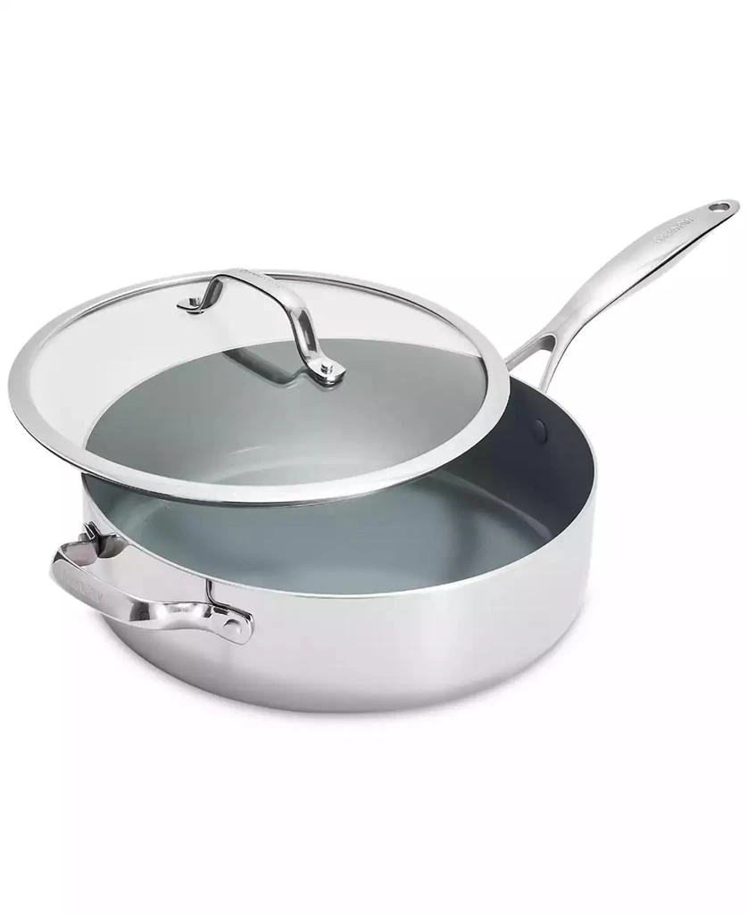 Greenpan Valencia Pro Stainless Steel 5-Qt. Sauté Pan with Lid 1
